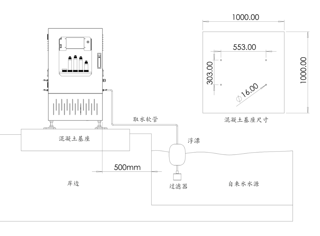 水溫、電導率、PH、溶解氧、氨氮在線(xiàn)監測系統