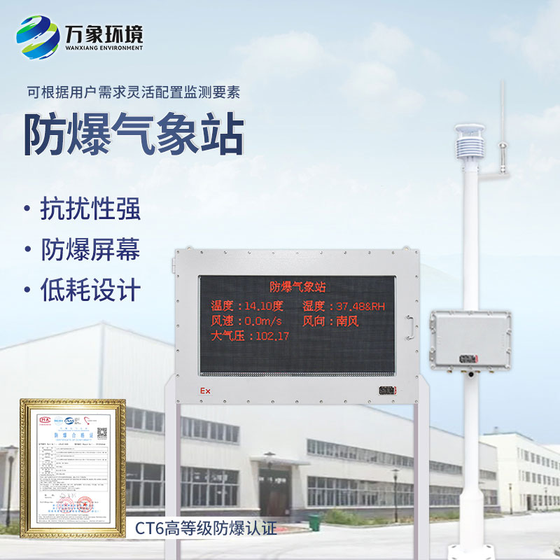 防爆工業(yè)小型氣象站可以用于哪些地方？