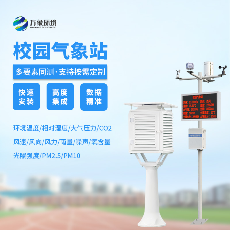 校園自動(dòng)氣象站的建設目的