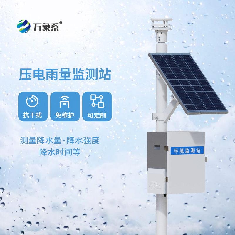 壓電雨量監測站：讓雨量精確數據盡在掌握
