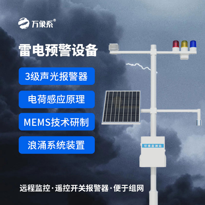 油庫雷電預警系統